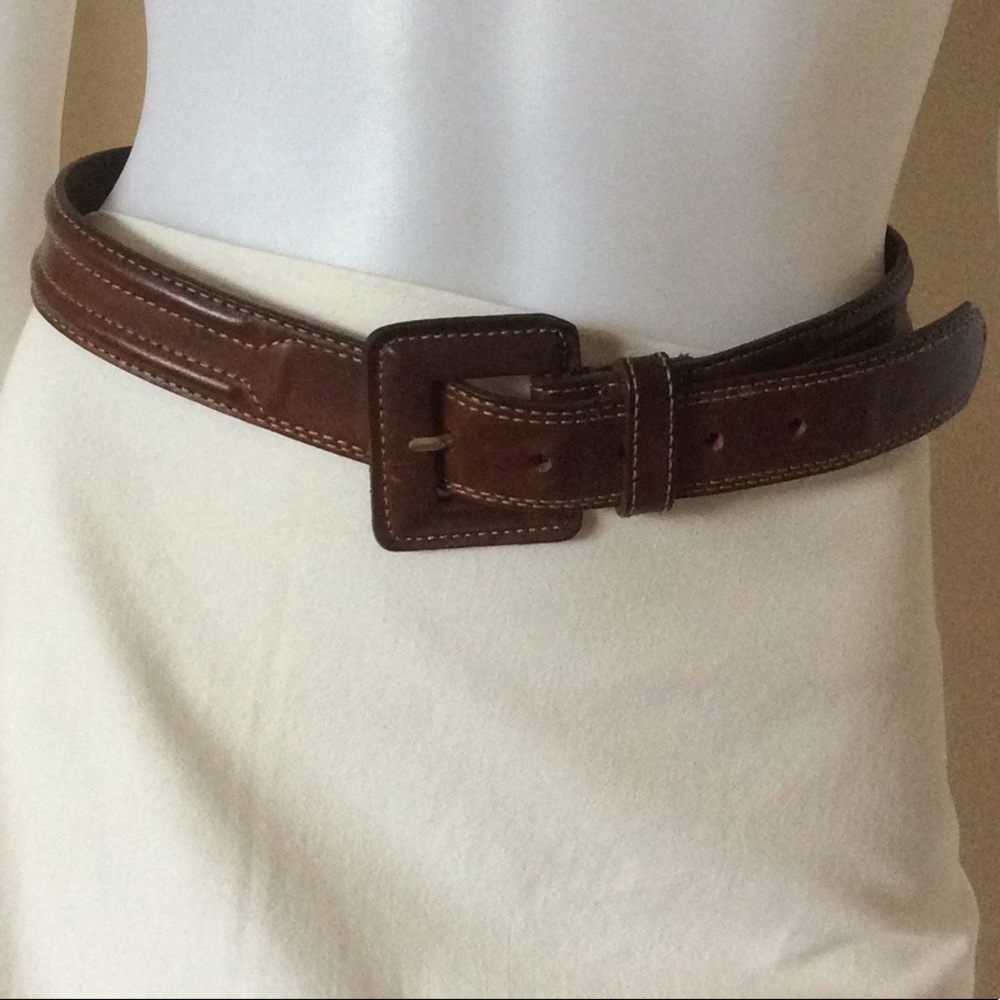 INC leather belt
